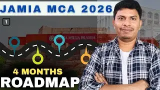 JAMIA MCA 2026 | 4 Month Complete Roadmap Part-1 🔥 | Study Plan + Strategy | MCA GYAN