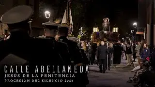 (4K) Señor de la Penitencia por Calle Abellaneda | Amargura de Lorca | Procesión del Silencio 2025