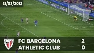 ⚽️ [Liga 11/12] J31 I FC Barcelona 2 - Athletic Club 0 I LABURPENA