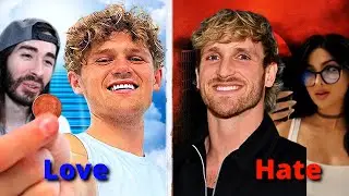 Most Loved VS Most Hated YouTubers