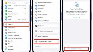 How to Erase All Data || From iPhone completely clean before selling || Delete All Data || IPhone 
