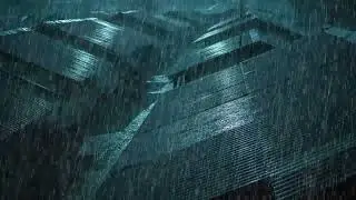 No Ads Rain Sounds for Sleeping – Massive Rain On the Tin Roof to Silence the Mind