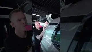 Фінальні штрихи повного обклеювання Toyota Prado антигравійною плівкою #Kybertane
