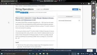 String Operations | STROPERS | December Long Challenge | CodeChef | Explanation