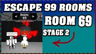 ROOM 69 ESCAPE 99 ROOMS Roblox Walkthrough [Full Guide English] 🗝️