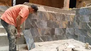 How to Install Porcelain Tiles on a Pool Wall | Waterproof Tiling Tutorial