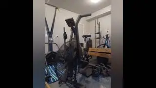 finished Garage walls , epoxy floor and  ceiling storage rack