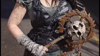 How to make post-apocalyptic weapon props, inspired by Mad Max ( free template included)