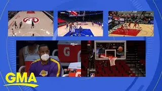 NBA pre-season underway with COVID-19 restrictions | GMA