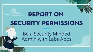 Use Salesforce Labs Permission Helper to Audit User Security