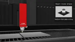 Mitsubishi Electric Fiber Laser Processing - Zoom Head