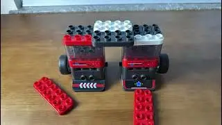 Relaxing Bricks Transforming Robot Build | Stop Motion ASMR | No Talking