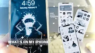what's on my iphone 12 pro!♡&mdash; aesthetic ios 15, tutorial + anime edition, phone transformation! 2022