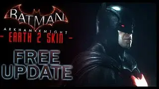 Batman Arkham Knight &mdash; RARE Earth 2 Dark Knight Skin DLC (PS4 + ПК)