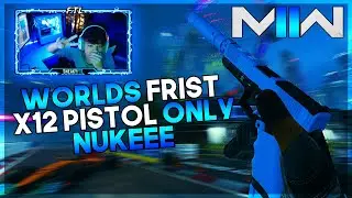 WORLDS FIRST X12 PISTOL ONLY NUCLEAR in MODERN WARFARE 2