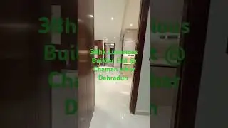 3Bhk Builder Flat 2000 sqft area with 2 Car parking 30 ft wide road only 1.14.cr