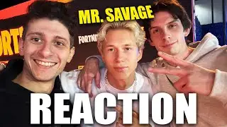 REACTION A MR SAVAGE IN DIRETTA DA LOS ANGELES !!