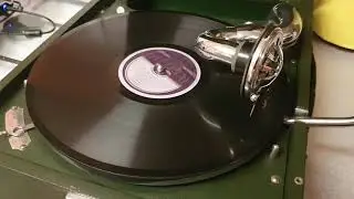 Green hmv 102 gramophone on ebay