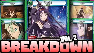 New Best Snipe Deck? & ALO Buffs! Full Green SAO VOL 2 Set (Union Arena)