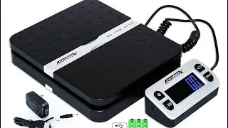 ACCUTECK ShipPro 110lbs x 0.1 oz. Digital Shipping Postal Scale, Black