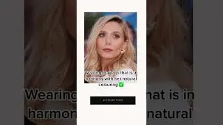 Color Season Analysis for Elizabeth Olsen - Soft Autumn Makeup #coloranalysis #colouranalysis