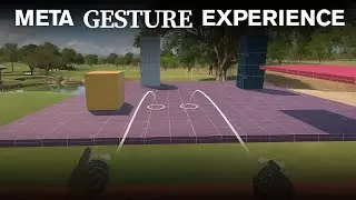Meta XR Hand Gesture Teleportation | No Controller Needed! | OVR Camera Rig + Passthrough