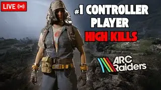 Arc Raiders LIVE #1 CONTROLLER player TRIO RAID FREE LOOT!!!