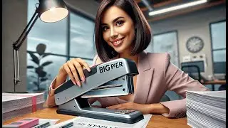 📎 Amazon Basics Heavy Duty Stapler, 90 Sheets High Capacity | Best Big Stapler Heavy Duty 🖇️