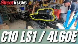 FINALLY!! We set the engine in our C10 | Project Last Chance