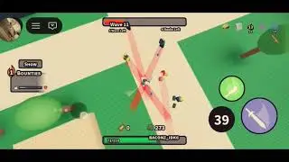 solo killing noobs in noobs must die roblox - PART 1