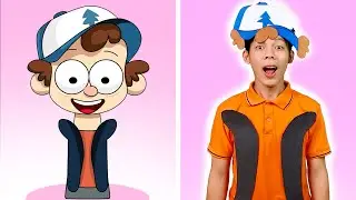 ❤️ Sprunki 4 DIPPER PINES Phase 3 Incredibox in Real life. ❤️ #sprunki #incredibox