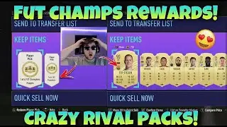 НАГРАДЫ FUT CHAMPS!! 350 ТЫСЯЧ ИЗ НАБОРОВ RIVAL!!