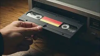 Rewinding VHS Tape | Retro Cassette Tape Rewind Audio