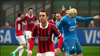 PES 2013 Master League Season 2 : AC Milan | UEFA EURO League | AC MILAN VS HOFFENHEIM | GAMEPLAY