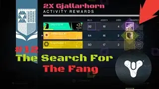 Destiny - The Search For - Crota's Fang - 2X GJALLARHORNS #12