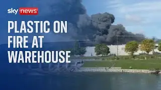 Wisconsin: Fire at warehouse containing plastic