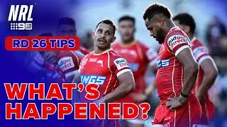 Freddy & Joey question what's going on at the Dolphins: NRL Tips - Round 26 | NRL on Nine
