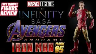 IRON MAN MK 85 | 5 MINUTE FIGURE REVIEW | Marvel Legends | INFINITY SAGA | Marvel Studios