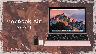 MACBOOK AIR 2020 GOLD #UNBOXING | 𝒱ℯ𝓇ℴ𝓃ℴ𝓆𝓊ℯ ℒ𝒾𝓉ℴ𝒻ℯ