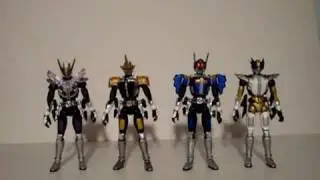 Soundout Review - Souchaku Henshin Series - Kamen Rider Den-o Sword, Rod, Axe, Gun and Wing Forms