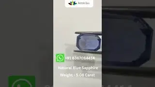 Buy Natural Blue Sapphire at Astrals Gems With ✅Free Lab Testing Certificate ✅COD ✅Free Shipping