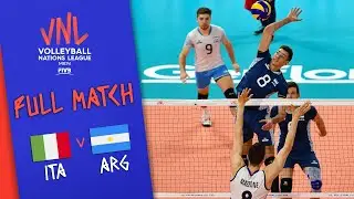 Italy 🆚 Argentina - Full Match | Men&rsquo;s Volleyball Nations League 2019