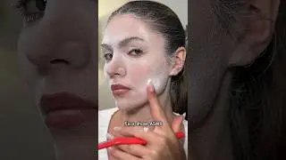 Monthly face shave ASMR! #beauty