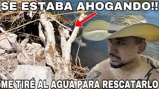 Las Corrientes Empujan A Kiko Bajo El Agua