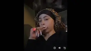 ice spice smoking lol 🤣🤣🤣