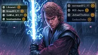 Соревновательный бой 4 на 4 с лучшим Кайло | HvV #1490 | Star Wars Battlefront 2