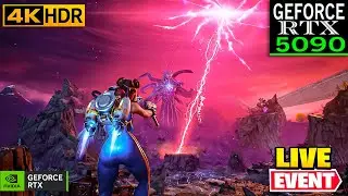 Fortnite ZERO HOUR LIVE СОБЫТИЕ | RTX 5090 4K MAX настройки + трассировка лучей вкл. #fortnite