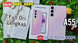 (sold) Complete with Note - Review of the Samsung Galaxy A55 256GB in 2025 Bang Hape COD Tokopedia