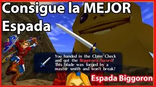 Espada Biggoron Zelda Ocarina Of time | Como conseguir la espada biggoron