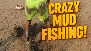 Unbelievable Mud Fishing &ndash; Hidden Eels Caught by Hand!